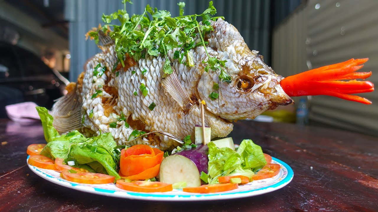 Cá tai tượng chiên xù